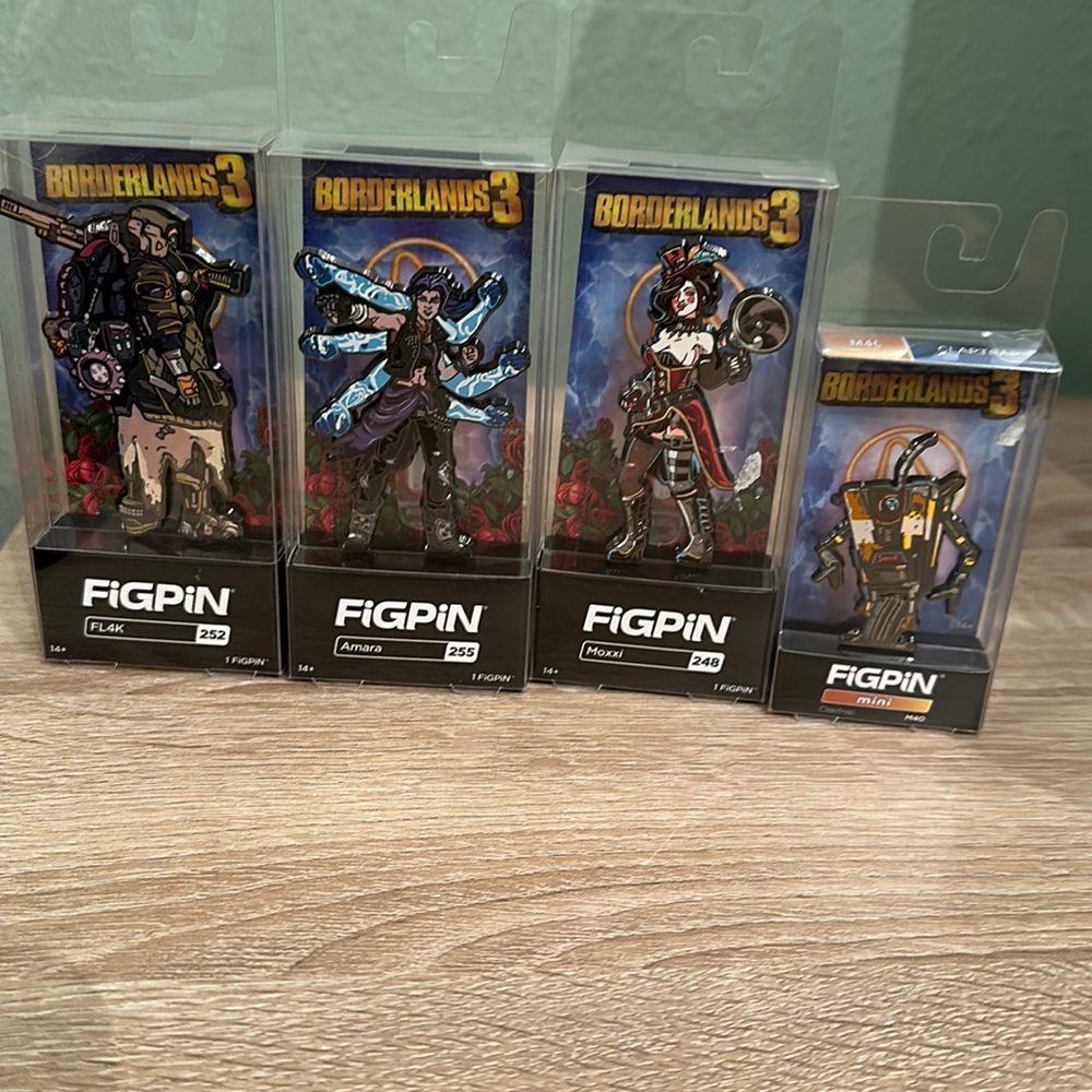 Borderlands 3 figpins